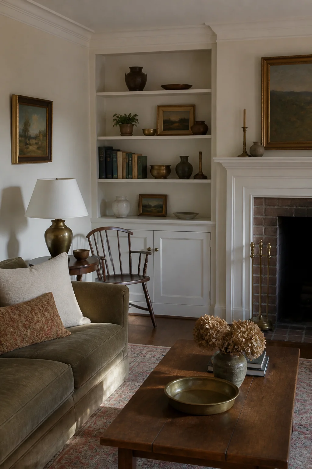 Display books and objects on shelves with real breathing room